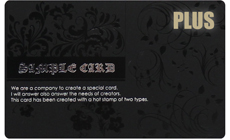 マットブラック+plusカード